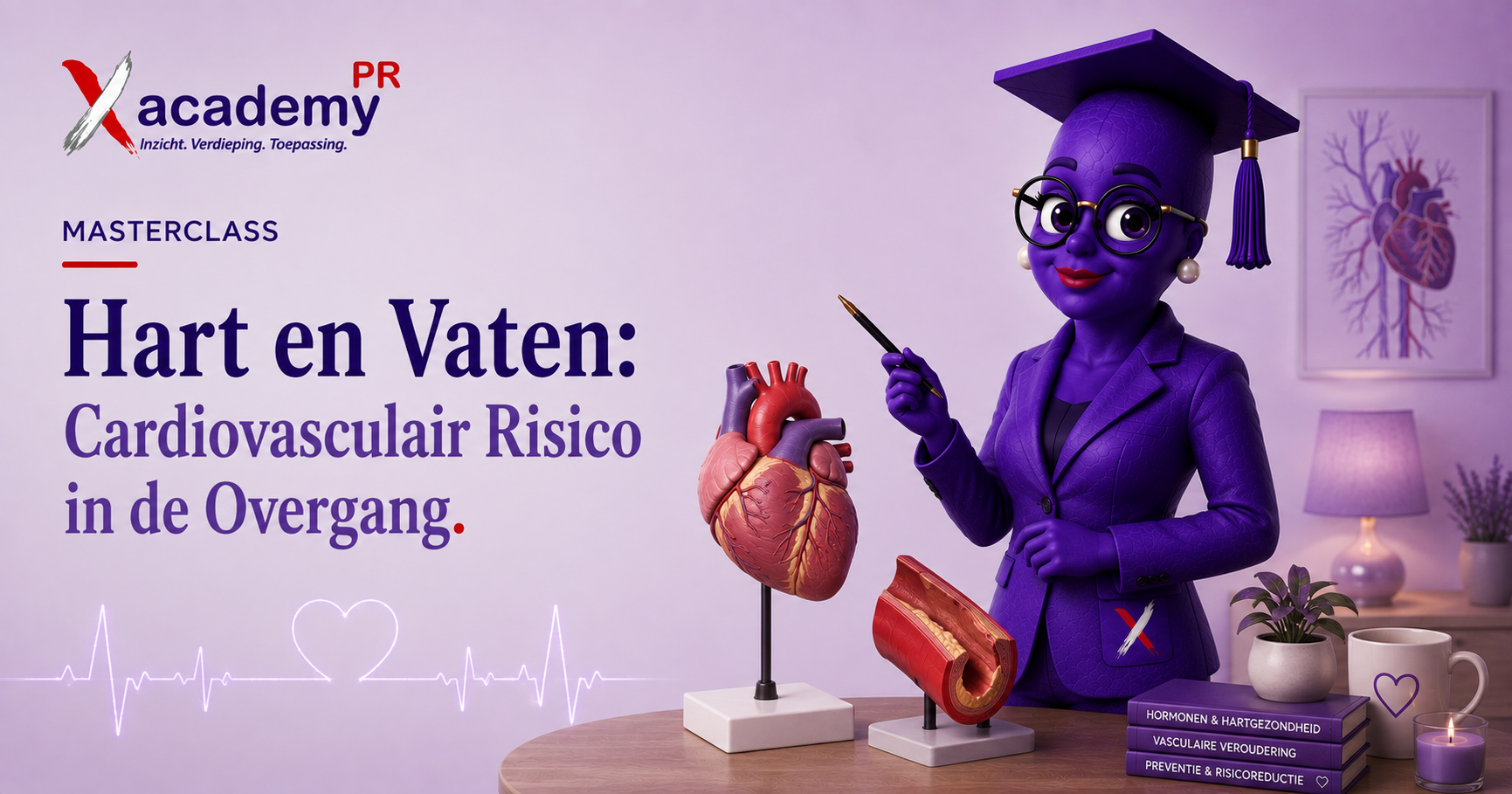 Hart en Vaten: Sekseverschillen, Hormonen en Cardiovasculaire Preventie in de Overgang